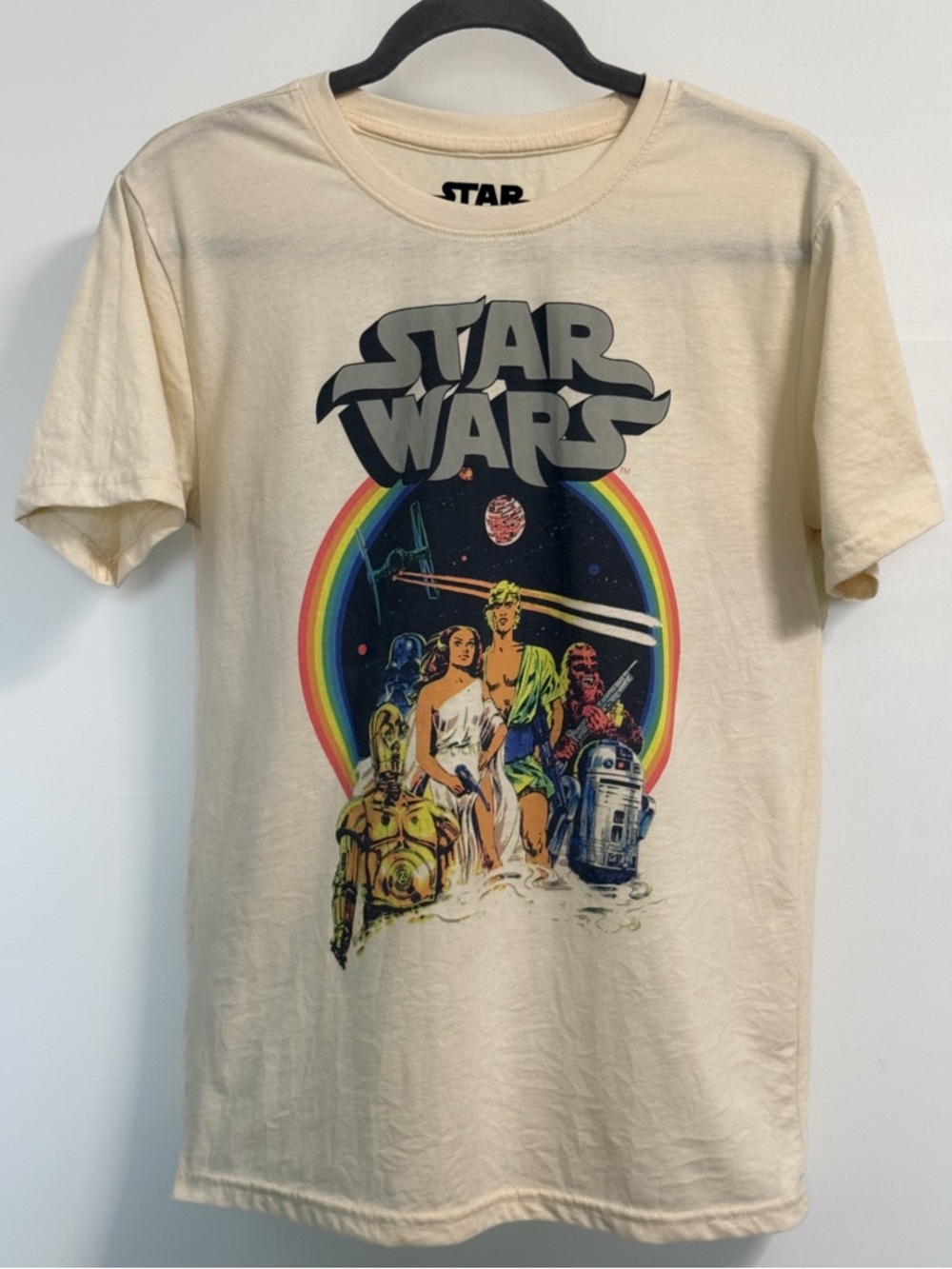 Star Wars Retro Inspired Comic Art Graphic Tee M